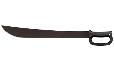 Cold Steel Latin Machete with D-Ring Guard 21 Inch 65Mn Steel Black Polypropylene Cor-Ex Sheath CS-97AD21S