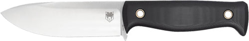 CobraTec BackCountry Fixed Blade Knife 4.5" Black with Kydex Sheath