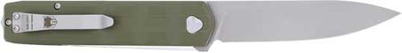 CobraTec Kuzio OD Green G10 Folding Knife with 3.12" D2 Steel Blade