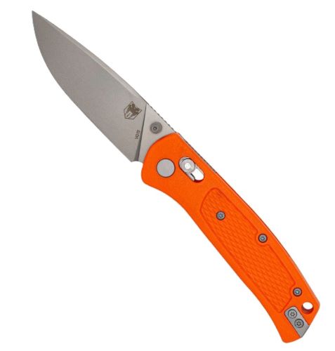 CobraTec EDC Scout Orange Stainless Bar Lock Folding Knife 3.12"