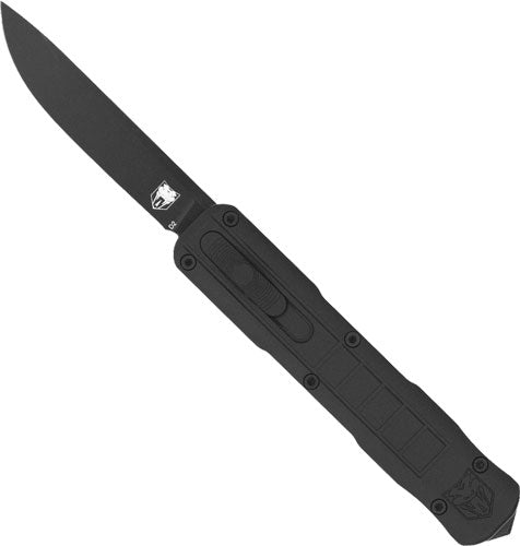 CobraTec Raptor OTF Small Blackout 2.5" Drop Point Pocket Knife