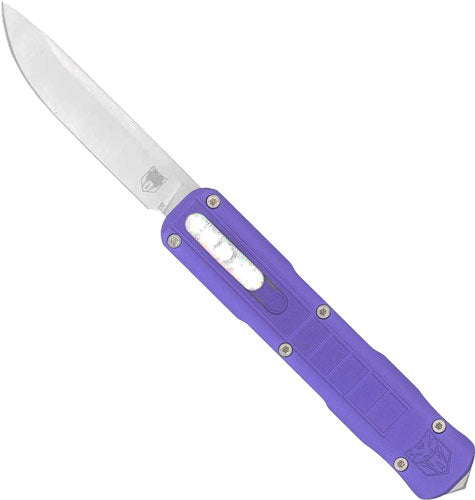 CobraTec Raptor OTF Small Purple 2.5" Drop Point Pocket Knife