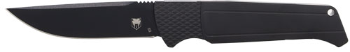 CobraTec Viper 3.12" Auto Folder Black Satin D2 Steel Folding Knife