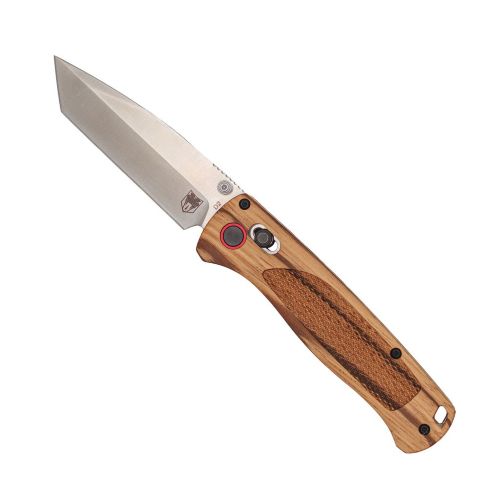CobraTec Legacy Bar Lock Folding Knife Zebrawood/Satin 3" Tanto D2 Steel