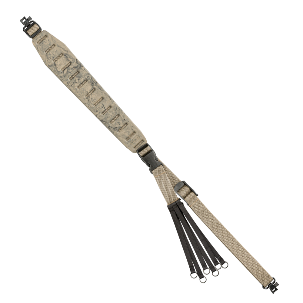 Quake Claw Game Hauler 2.0 Rifle Sling in Sand Camo