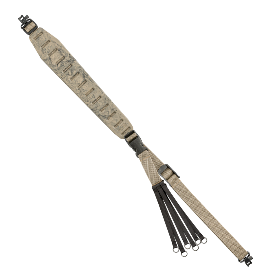 Quake Claw Game Hauler 2.0 Rifle Sling in Sand Camo
