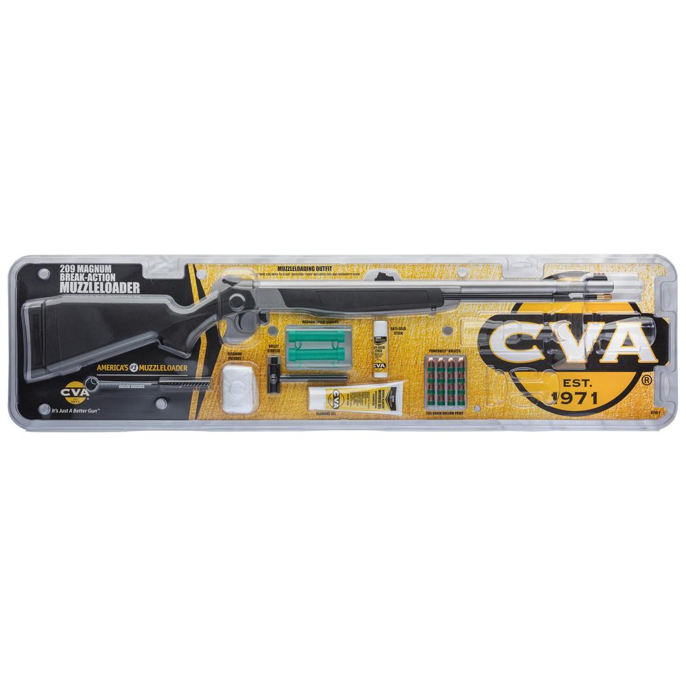 CVA PR2117SVP Wolf V2 .50 Cal 209 Primer Muzzleloader 24" Stainless Barrel Drilled & Tapped Receiver
