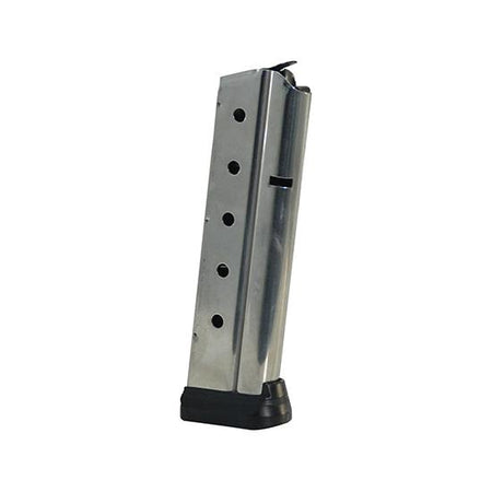 Colt 1911 Gov't Commander 9mm Luger Stainless Magazine with Base Pad 10rd