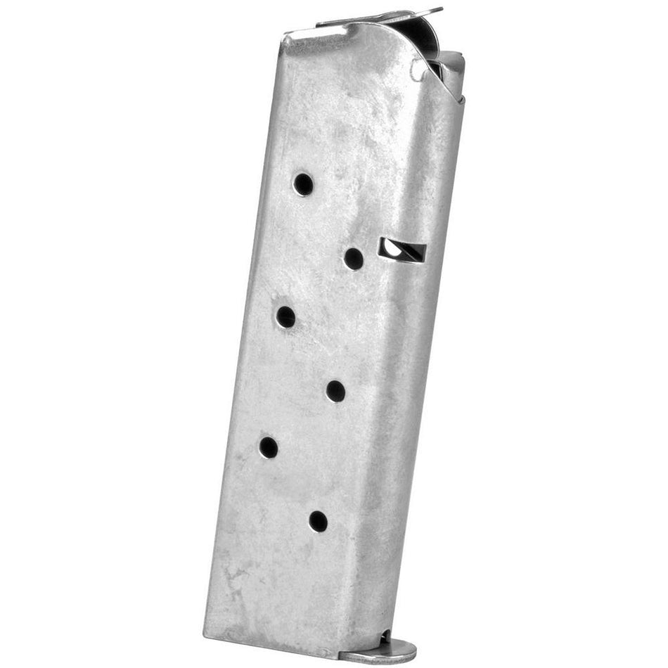 Colt 1911/Commander Full Size Stainless Steel .45 ACP 8 Round Magazine
