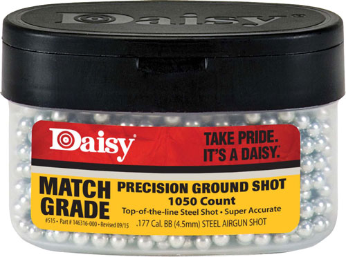Daisy PrecisionMax Match Grade BBs 1050 Ct 12-Pack Bulk Carton
