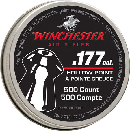 Winchester 177 HP Air Gun Pellets 500 Per Tin 6 Tin Case