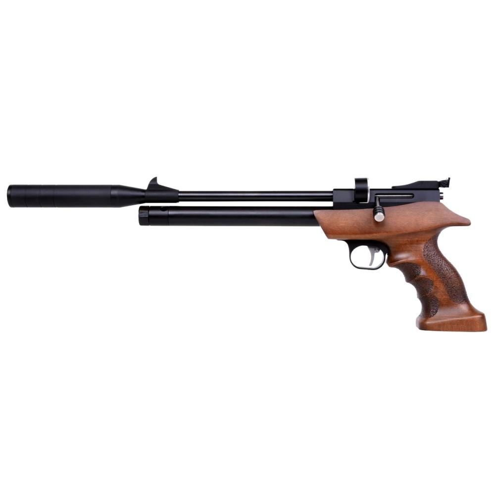 Diana Bandit .22 Cal PCP Air Pistol 630 fps 7 Pellets Wood with Adjustable Sights