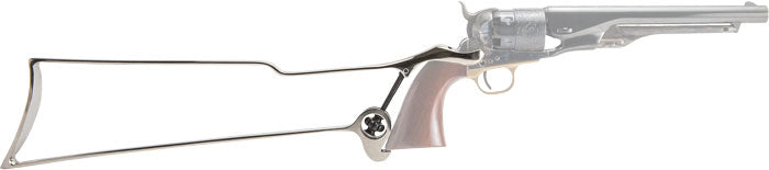 Cimarron Steel Revolver Shoulder Stock for 1851/1860/1861 Models