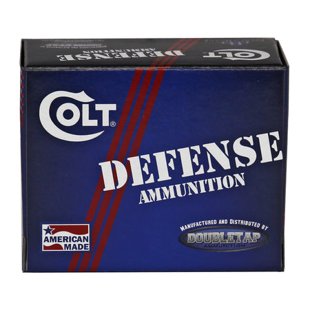 DoubleTap Colt Defense Jacketed Hollow Point 124 Grain 9mm Luger/Parabellum