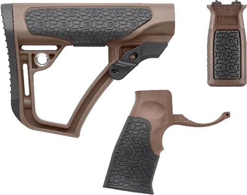 Daniel Defense AR-15 Mil-Spec M-LOK Furniture Kit in MSP Brown