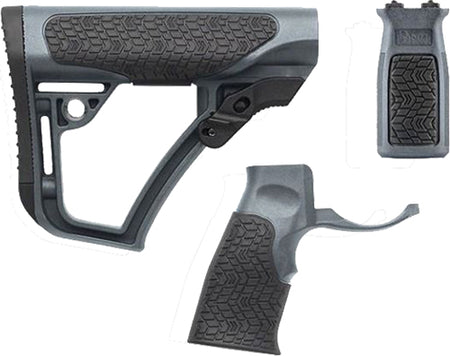 Daniel Defense AR-15 Mil-Spec M-LOK Furniture Kit Tornado Grey Finish