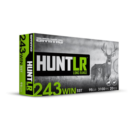Ammo Inc Signature .243 Winchester 95 grain Super Shock Tip ammunition