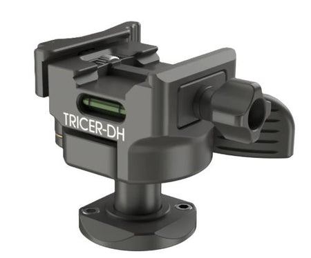 TRICER DH STAINLESS STEEL SHOOTING HEAD 3/8"-16 MOUNT
