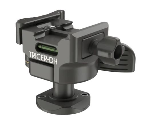 TRICER DH STAINLESS STEEL SHOOTING HEAD 3/8"-16 MOUNT