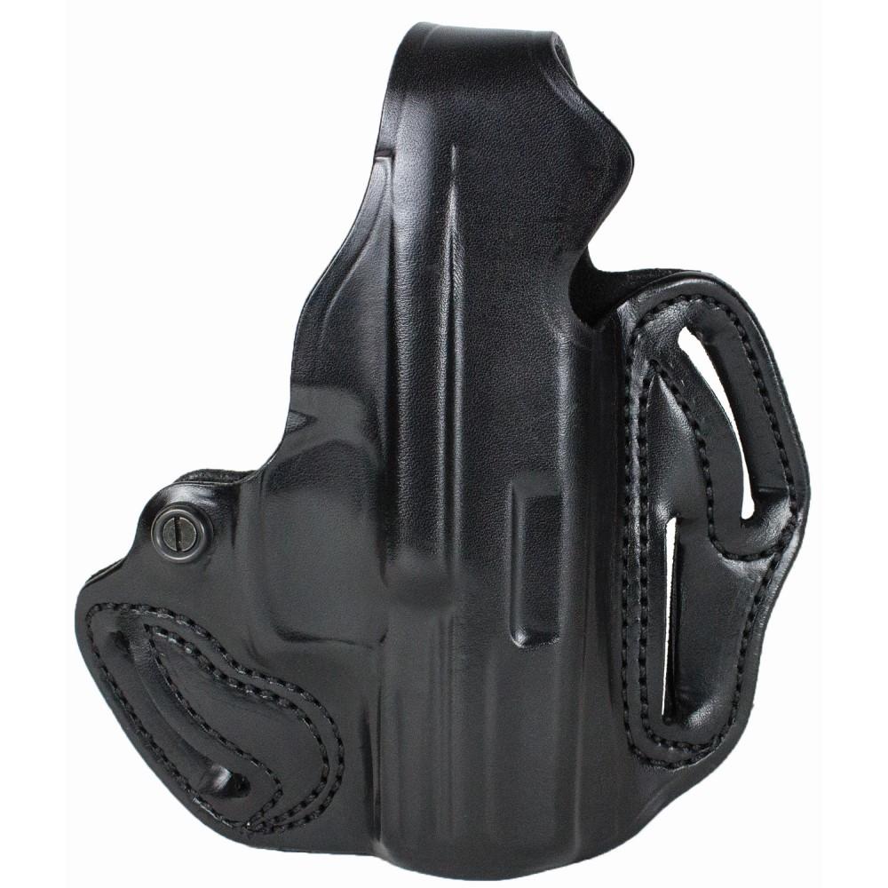 DeSantis Style 001 Thumb Break Scabbard Holster Black RH S&W K-Frame 3 Inch