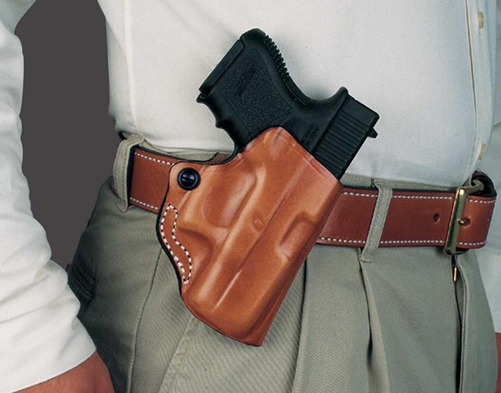 DeSantis Style 019 Mini Scabbard Black RH Holster for Springfield 1911A1