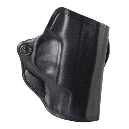 DeSantis Style 019 Mini Scabbard RH Black Leather Holster Kimber Micro Carry 9mm