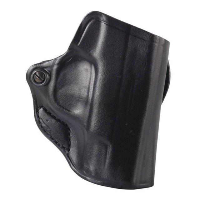 DeSantis Style 019 Mini Scabbard RH Black Leather Holster Kimber Micro Carry 9mm