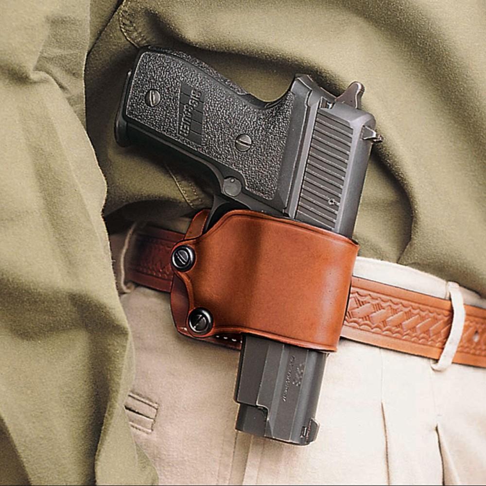 DeSantis Yaqui Slide Holster #023 Single Action Autos Tan Leather RH