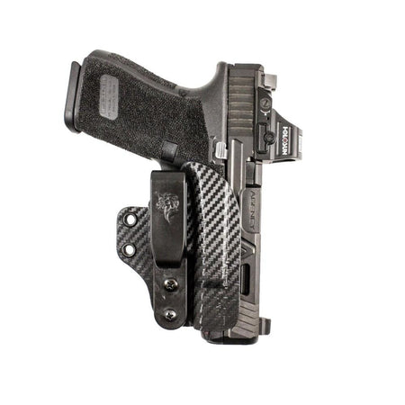 Desantis Lifeguard Carbon Fiber IWB Holster Glock 17 Ambi Black