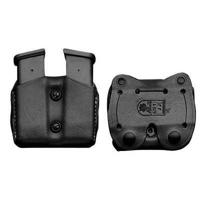 DeSantis Dual Magazine Carrier Pouch Colt Government 45 Black Ambidextrous
