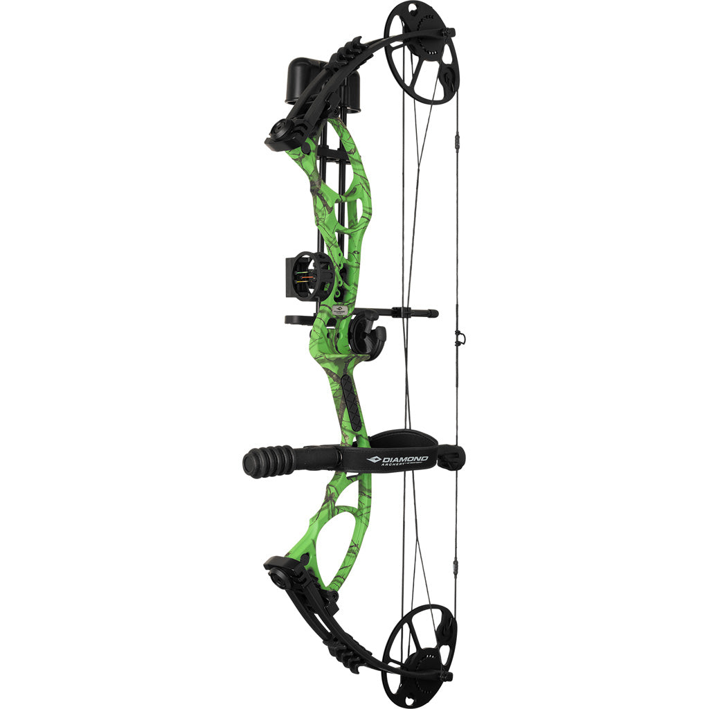 Diamond Edge XT Adjustable Compound Bow Mossy Oak Green Country Roots 20-70 lb RH