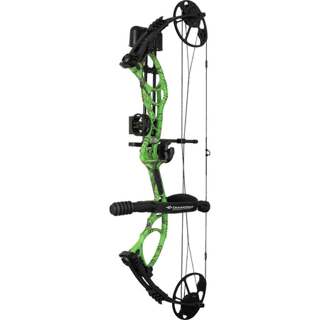 Diamond Edge XT Adjustable Compound Bow Mossy Oak Green Country Roots 20-70 lb RH