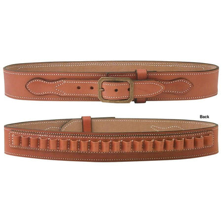 DeSantis Desperado Tan Leather Cartridge Belt .45 Cal 2-1/4in Wide Size 38