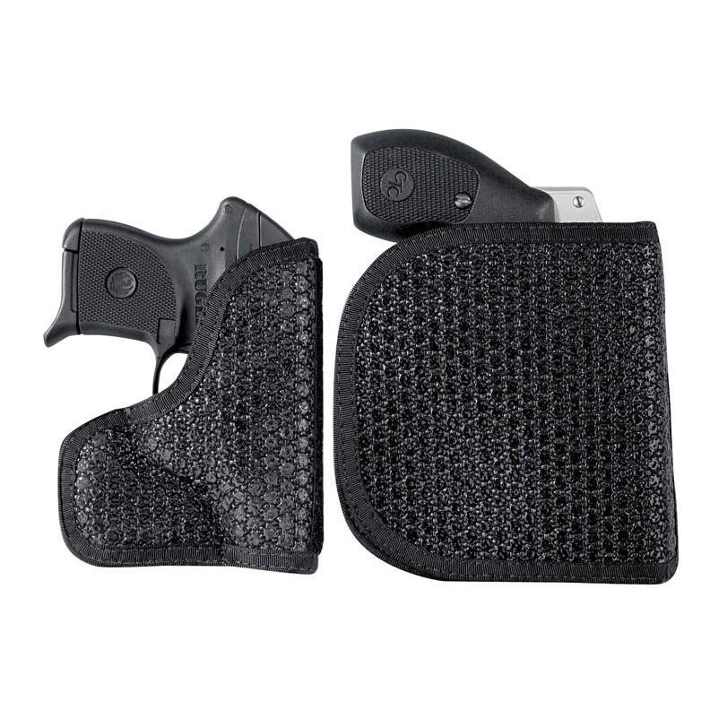 DeSantis Super Fly Pocket Holster Ruger LCR 1-7/8" Ambi Black Rubberized Fabric