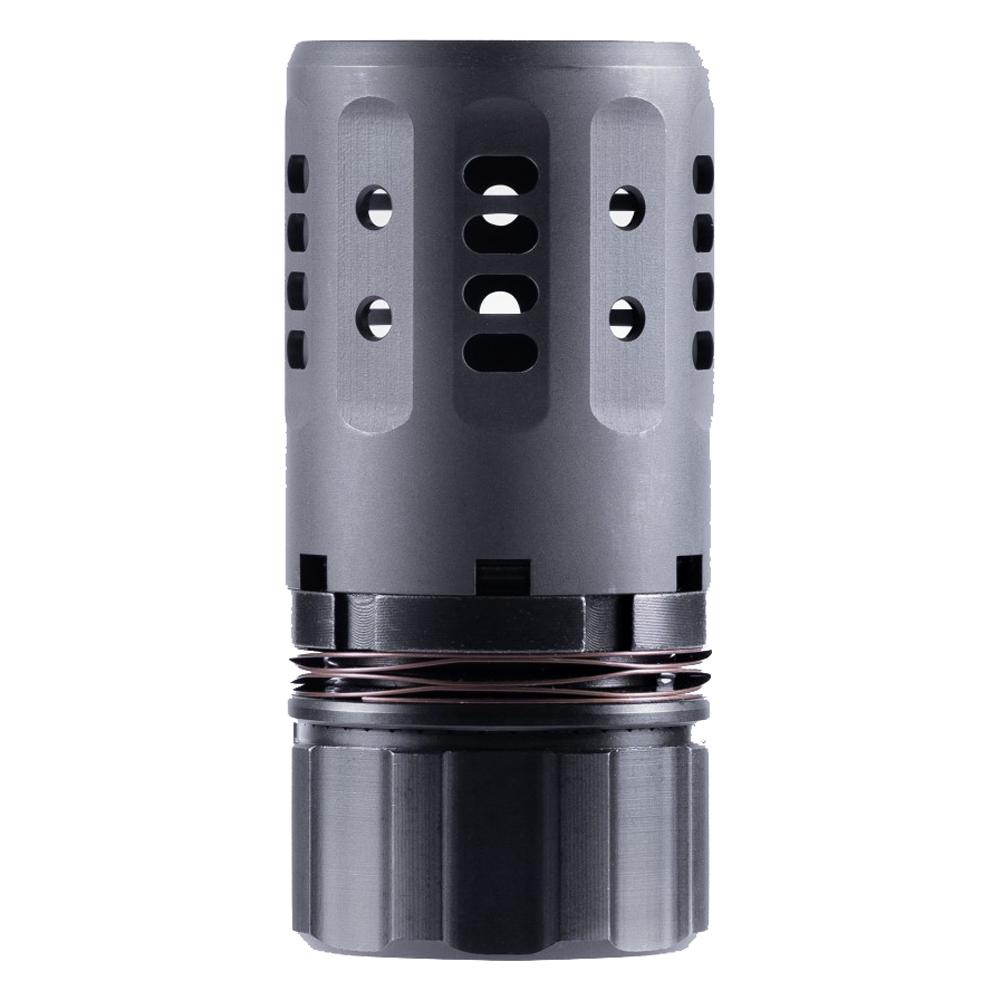 Dead Air Pyro 2.0 Muzzle Brake with Adapter & Shroud KeyMo Compatible Enhanced
