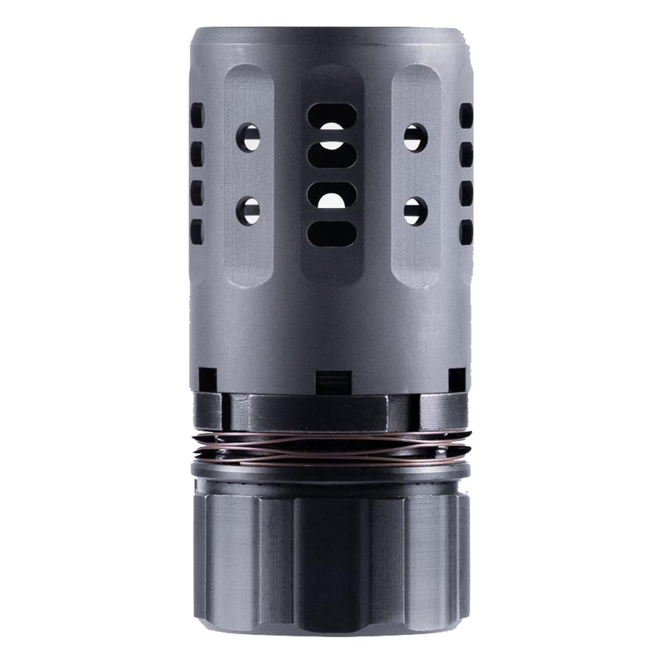 Dead Air Pyro 2.0 Muzzle Brake with Adapter & Shroud KeyMo Compatible Enhanced
