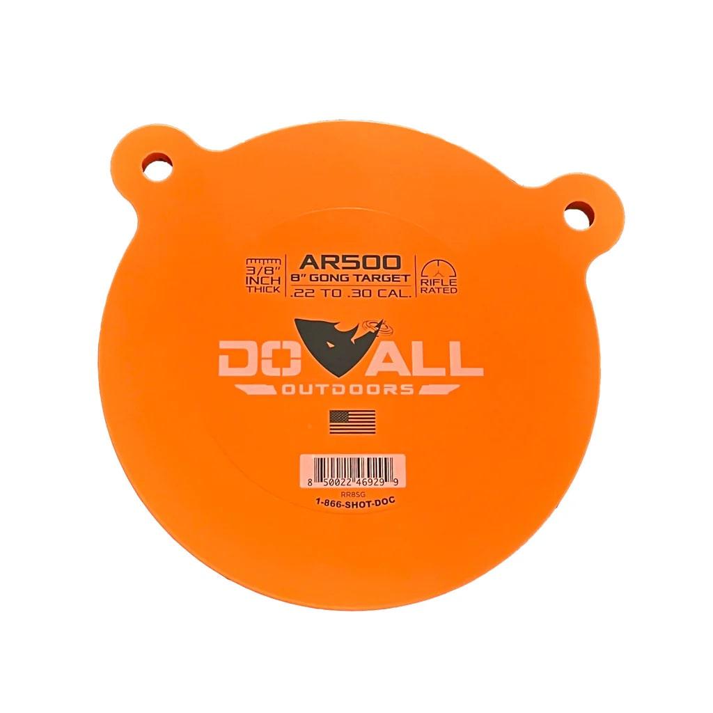 Do All Outdoors High Caliber 8-Inch AR500 Steel Round Shooting Target 3/8"