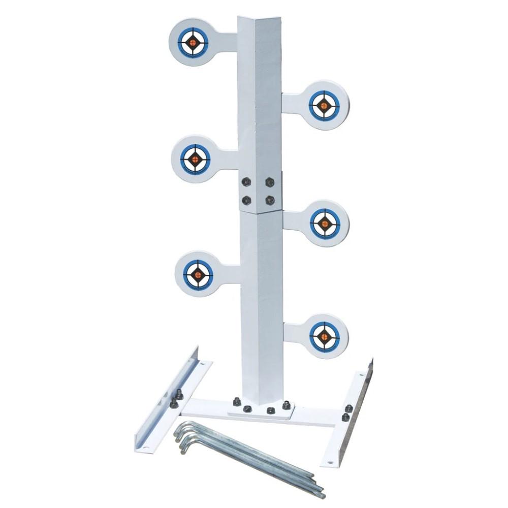 Do-All Outdoors .22 Dueling Tree - 6 Steel Targets, Deflection Plate & Extra Springs