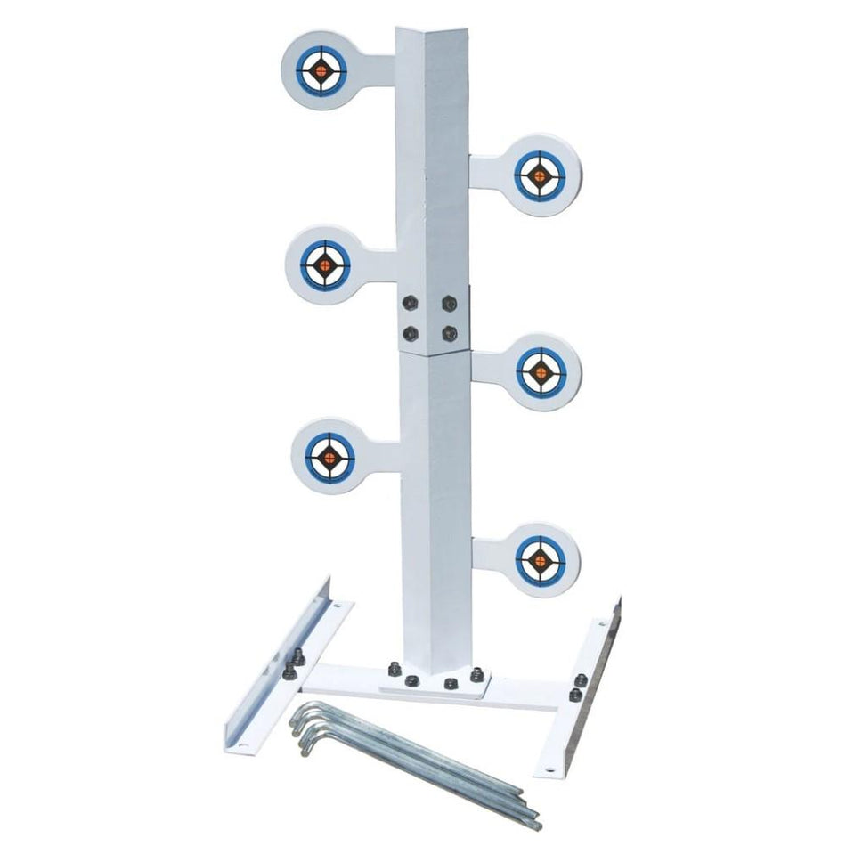 Do-All Outdoors .22 Dueling Tree - 6 Steel Targets, Deflection Plate & Extra Springs