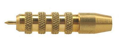 J. Dewey .44-.45 Cal Pointed Brass Cleaning Jag – 12-28 Female Thread