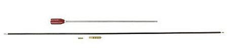 J. Dewey .50 Cal 44-Inch Nylon Coated 2-Piece Cleaning Rod 12-28 Male Thread