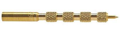 J. Dewey 6.5mm .25 Cal Brass Rifle Jag 8-36 Female Thread