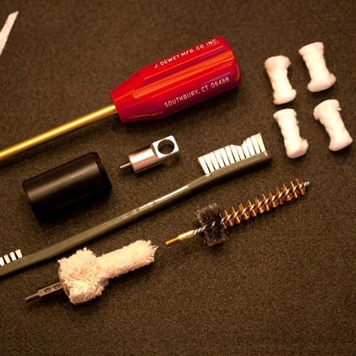 J. Dewey .223 AR-15 Complete Lug Recess Cleaning Kit with Brushes