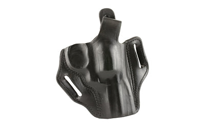 DeSantis 001BA33Z0 Thumb Break Scabbard Holster, 3" Colt Python / Ruger GP100 / S&W L Frame, Right Hand, Black Leather