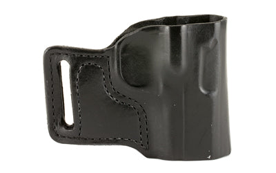 DeSantis 115BA85Z0 E-GAT Slide Concealment OWB Holster, 1911, Right Hand, Black Top-Grain Leather