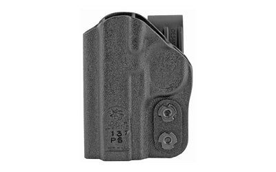 DeSantis Slim-Tuk Ambidextrous Kydex IWB Holster for Sig P238, Colt Pony, and Kimber Micro Carry, Black