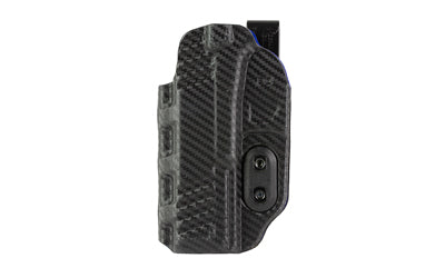 DeSantis Slim-Tuk Kydex IWB Holster, Ambidextrous, Glock 17/19, Carbon Fiber Exterior Blue Interior