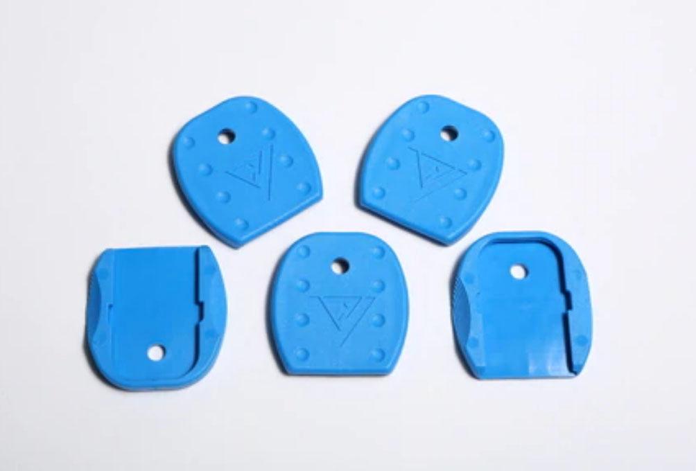 Vickers Tactical Blue Magazine Floor Plates for Glock Pistols 5-Pack