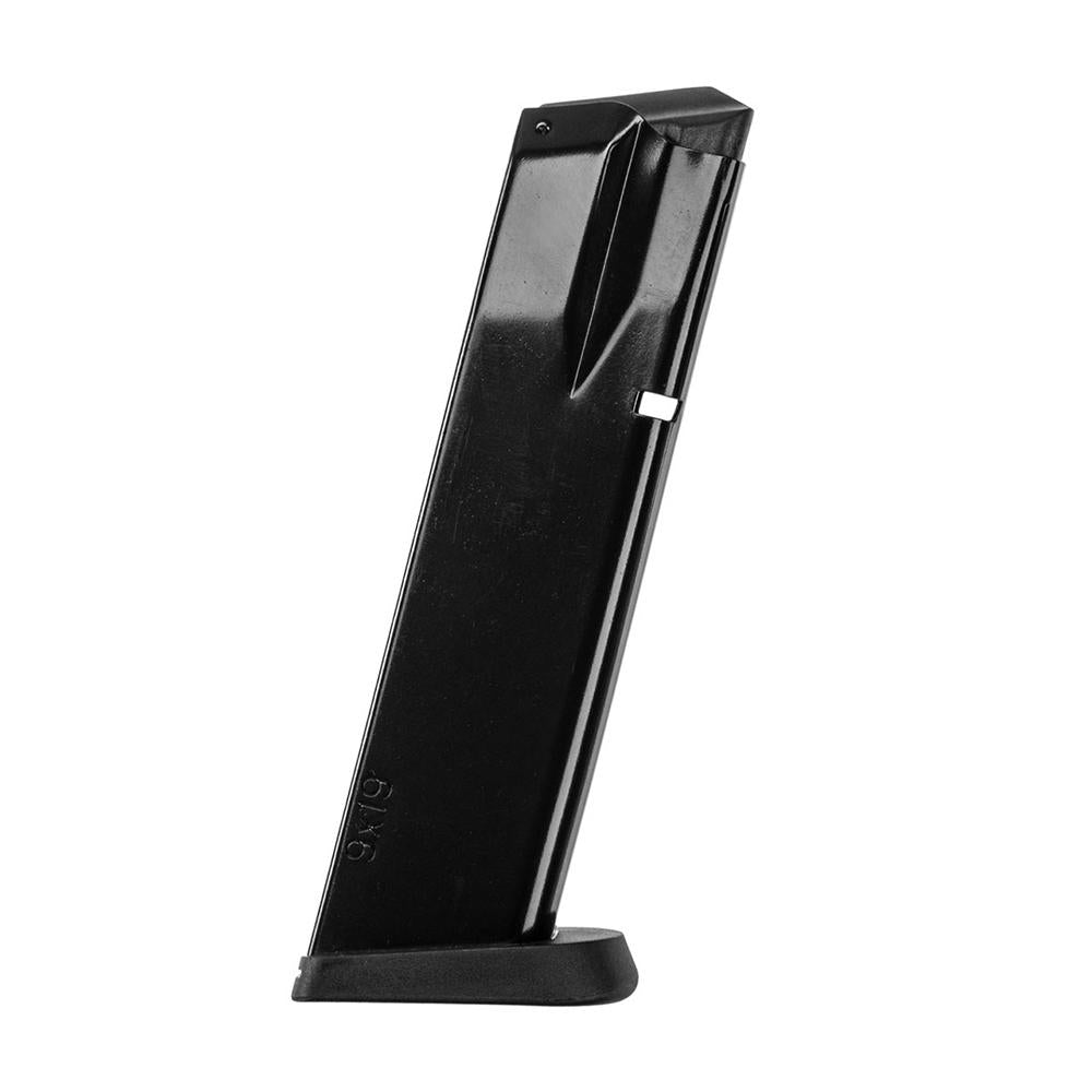 Magnum Research Baby Desert Eagle 9mm 15-Round Black Steel Handgun Magazine Polymer Base Full/Semi-Compact