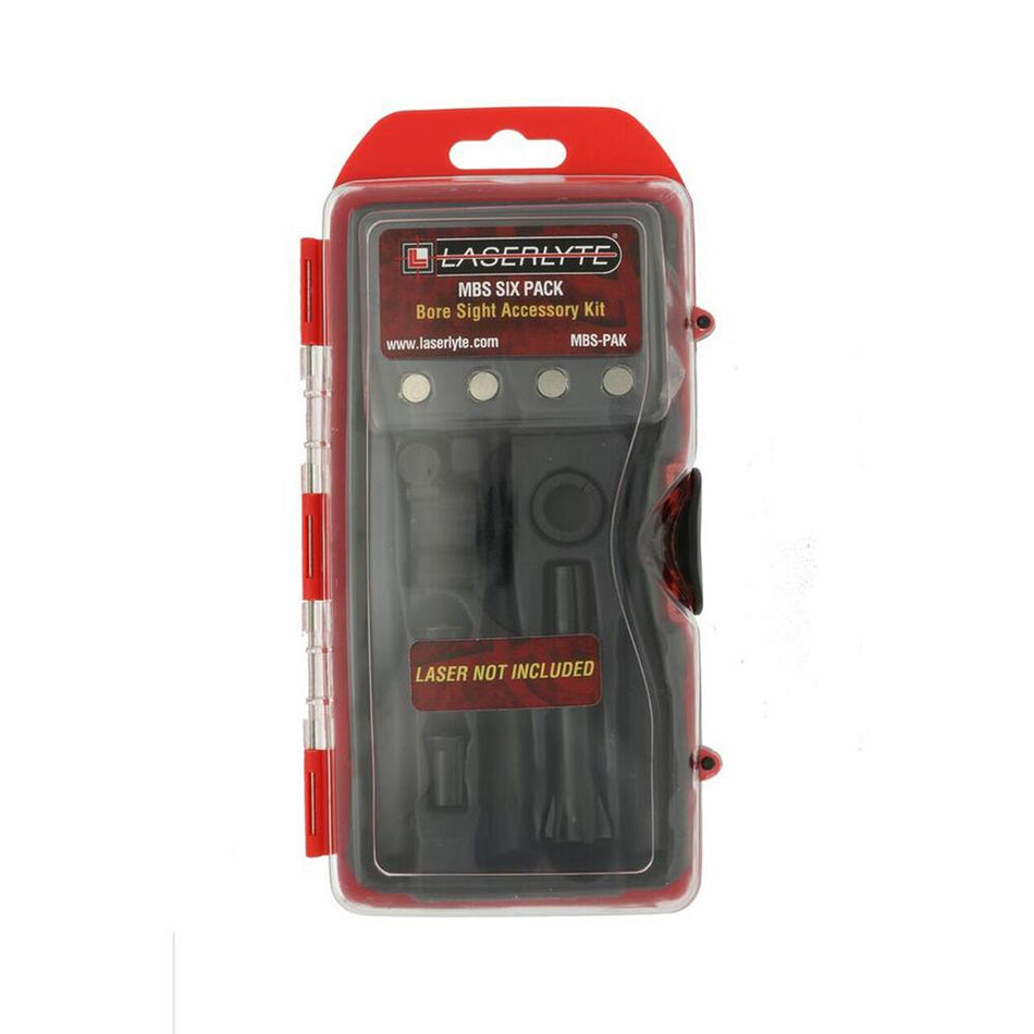 LaserLyte Mini Bore Sight MBS Accessories Pack with Leveler Targets and Case
